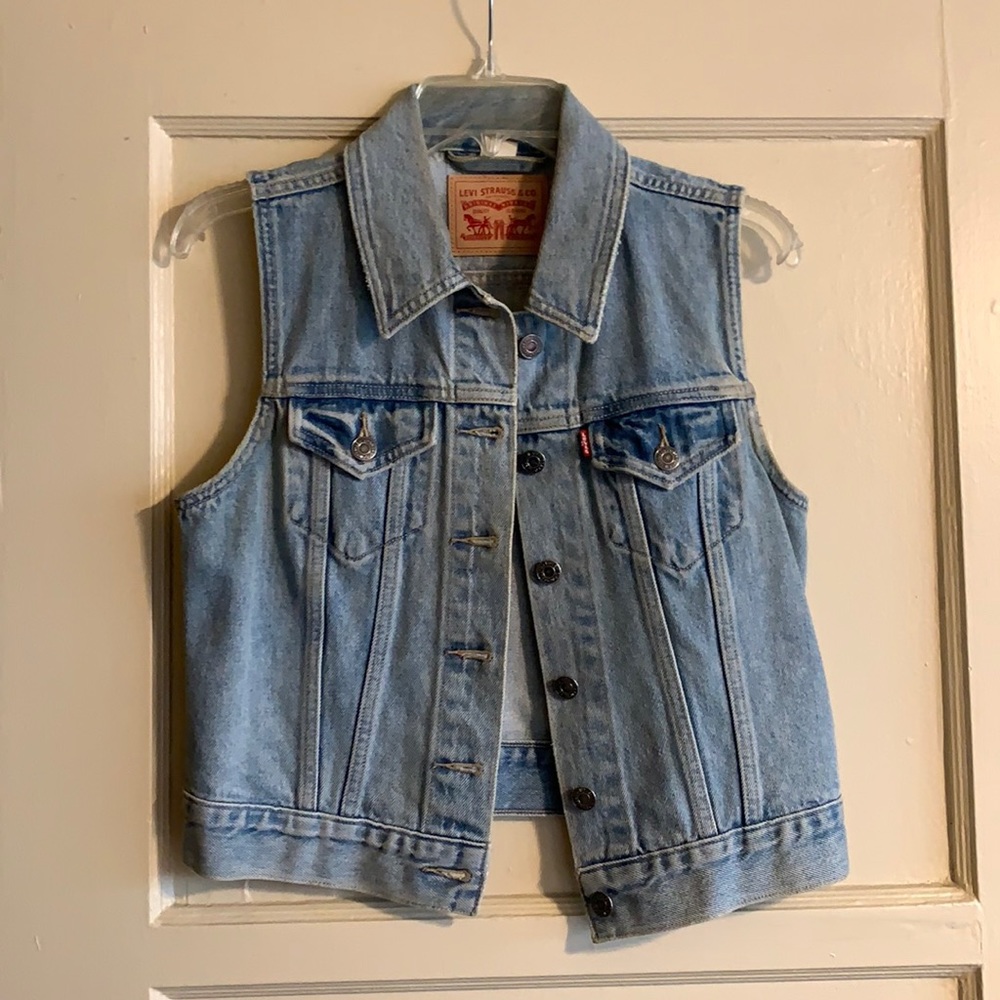 Levi's denim vest